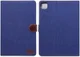 Apple iPad Air 2020 / 2022 Hoes Jeans Book Case Donker Blauw afbeelding 1