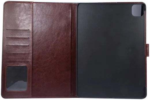 Apple iPad Air 2020 / 2022 Hoes Jeans Book Case Donker Blauw afbeelding 7