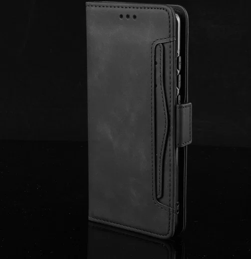 Oppo Reno 4 Z Hoesje Book Case met Kaarthouder Zwart afbeelding 7