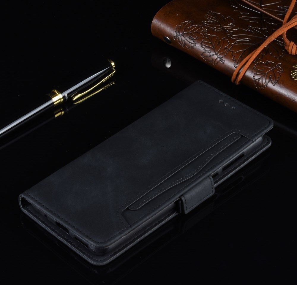 Oppo Reno 4 Z Hoesje Book Case met Kaarthouder Zwart afbeelding 8