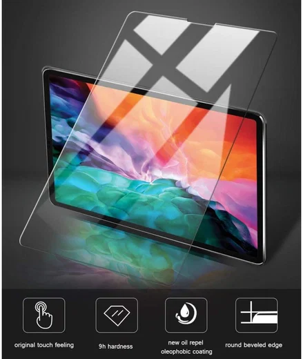iPad Air 2020 / 2022 Curved Edge Tempered Glass Screen Protector afbeelding 3