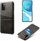 OnePlus 8T Hoesje met Kaarthouder Back Cover Zwart afbeelding 5
