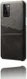 OnePlus 8T Hoesje met Kaarthouder Back Cover Zwart afbeelding 3