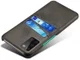 OnePlus 8T Hoesje met Kaarthouder Back Cover Zwart afbeelding 2