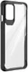 OnePlus 8T Back Cover Hoesje Hybride Shockproof Transparant Zwart afbeelding 3