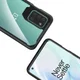 OnePlus 8T Back Cover Hoesje Hybride Shockproof Transparant Zwart afbeelding 6