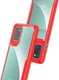 OnePlus 8T Back Cover Hoesje Hybride Shockproof Transparant Rood afbeelding 7