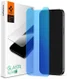 Spigen iPhone 12/12 Pro Screen Protector Anti-Bluelight Tempered Glass afbeelding 1