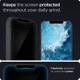 Spigen iPhone 12/12 Pro Screen Protector Anti-Bluelight Tempered Glass afbeelding 2