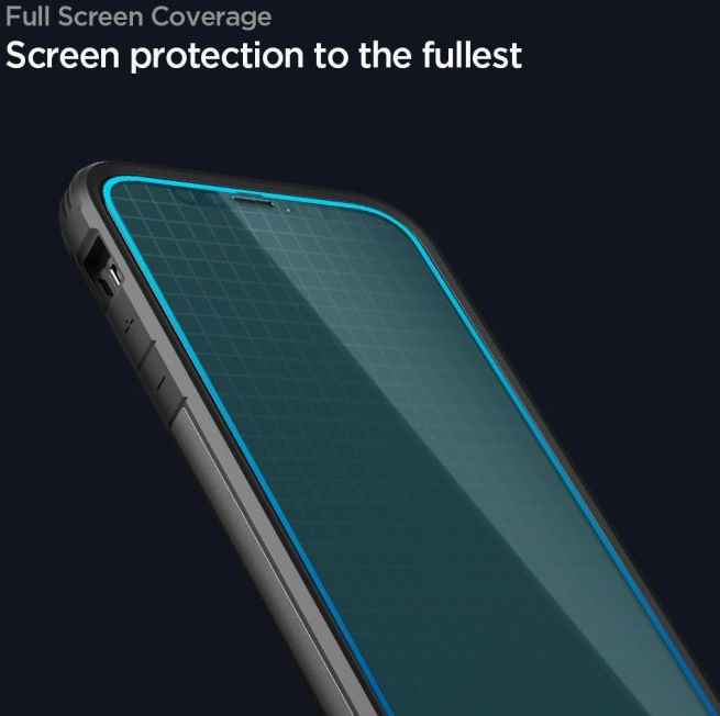 Spigen iPhone 12/12 Pro Tempered Glass Screenprotector AlignMaster afbeelding 2