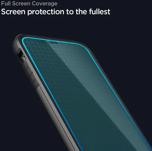 Spigen iPhone 12/12 Pro Tempered Glass Screenprotector AlignMaster afbeelding 2