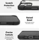 Ringke Fusion X2 Apple iPhone 12/12 Pro Hoesje Transparant Matte Zwart afbeelding 5