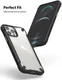 Ringke Fusion X2 Apple iPhone 12/12 Pro Hoesje Transparant Matte Zwart afbeelding 3