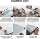 Ringke Dual Easy Wing Xiaomi Poco X3/X3 Pro Screen Protector (2-Pack) afbeelding 13