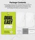 Ringke Dual Easy Wing Xiaomi Poco X3/X3 Pro Screen Protector (2-Pack) afbeelding 14