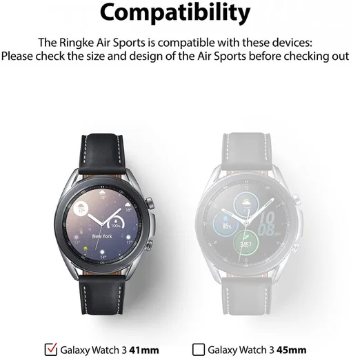 Ringke Air Sports Samsung Galaxy Watch 3 41MM Case Transparant afbeelding 12