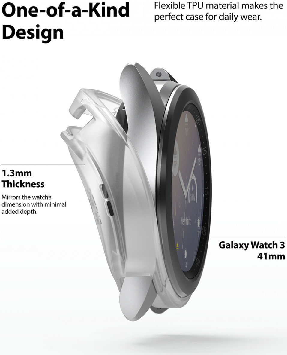Ringke Air Sports Samsung Galaxy Watch 3 41MM Case Transparant afbeelding 5