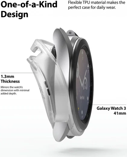 Ringke Air Sports Samsung Galaxy Watch 3 41MM Case Transparant afbeelding 5