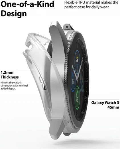 Ringke Air Sports Samsung Galaxy Watch 3 45MM Case Zwart afbeelding 5