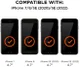 Eiger Ultra iPhone SE 2020/2022 / 8 / 7 Tempered Glass Antibacterieel afbeelding 4