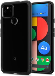 Spigen Pixel 4a 5G Hoesje Ultra Hybrid Mat Zwart afbeelding