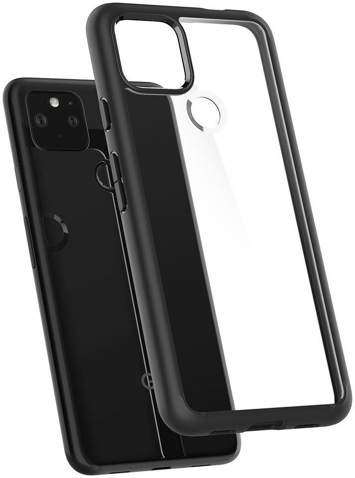Spigen Pixel 4a 5G Hoesje Ultra Hybrid Mat Zwart afbeelding 2