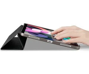 Spigen Smart Fold Hoesje Apple iPad Air 2020 / 2022 Zwart afbeelding 4