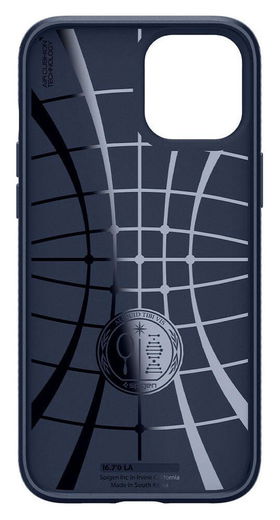 Spigen Liquid Air Apple iPhone 12 / 12 Pro Flexibel Hoesje Mat Blauw afbeelding 23