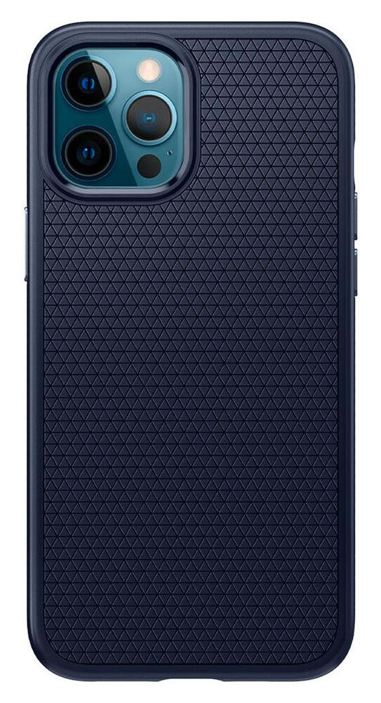 Spigen Liquid Air Apple iPhone 12 / 12 Pro Flexibel Hoesje Mat Blauw afbeelding 12