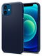 Spigen Liquid Air Apple iPhone 12 / 12 Pro Flexibel Hoesje Mat Blauw afbeelding 16
