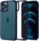 Spigen Ultra Hybrid Apple iPhone 12 / 12 Pro Hoesje Transparant/Blauw afbeelding 4