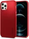 Spigen Thin Fit Apple iPhone 12 / 12 Pro Hoesje Rood afbeelding 1
