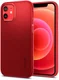 Spigen Thin Fit Apple iPhone 12 / 12 Pro Hoesje Rood afbeelding 2