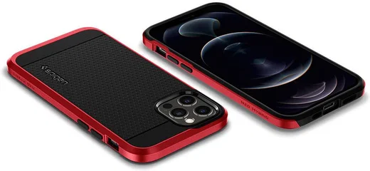 Spigen Neo Hybrid Apple iPhone 12 / 12 Pro Hoesje Rood afbeelding 19