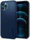 Spigen Thin Fit Apple iPhone 12 / 12 Pro Hoesje Blauw afbeelding 1