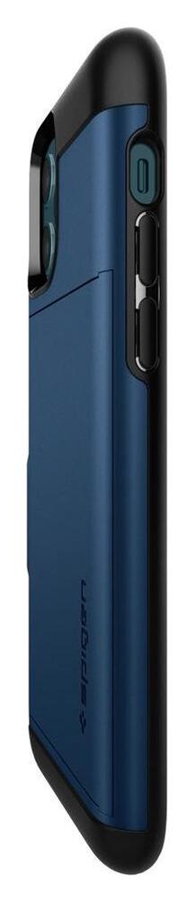 Spigen Slim Armor CS Apple iPhone 12 / 12 Pro Hoesje Navy Blue afbeelding 21