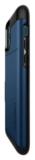 Spigen Slim Armor CS Apple iPhone 12 / 12 Pro Hoesje Navy Blue afbeelding 21