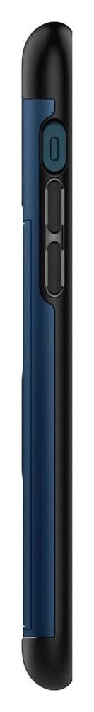 Spigen Slim Armor CS Apple iPhone 12 / 12 Pro Hoesje Navy Blue afbeelding 8