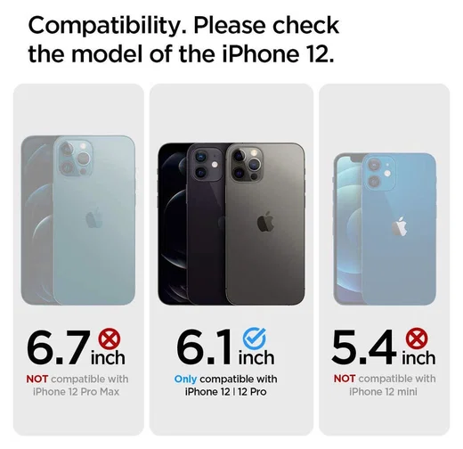 Spigen Slim Armor CS Apple iPhone 12 / 12 Pro Hoesje Navy Blue afbeelding 9