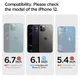 Spigen Slim Armor CS Apple iPhone 12 / 12 Pro Hoesje Navy Blue afbeelding 9