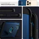 Spigen Tough Armor Apple iPhone 12 / 12 Pro Hoesje Navy Blue afbeelding 7