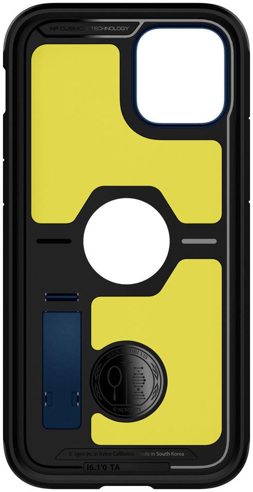 Spigen Tough Armor Apple iPhone 12 / 12 Pro Hoesje Navy Blue afbeelding 12