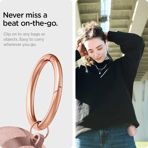 Spigen Urban Fit Samsung Galaxy Buds Live / Buds 2 / Pro Hoesje Brons afbeelding 6