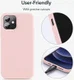 ESR Cloud Apple iPhone 12 Mini Hoesje Siliconen Back Cover Roze afbeelding 12