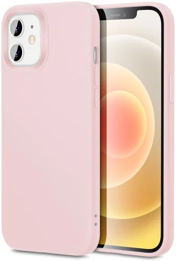 ESR Cloud Apple iPhone 12 Mini Hoesje Siliconen Back Cover Roze afbeelding 13