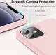 ESR Cloud Apple iPhone 12 Mini Hoesje Siliconen Back Cover Roze afbeelding 9