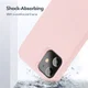 ESR Cloud Apple iPhone 12 Mini Hoesje Siliconen Back Cover Roze afbeelding 10