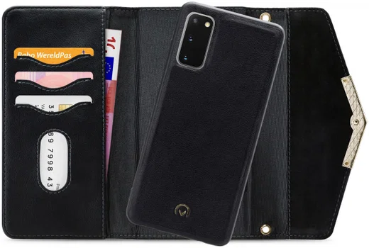Mobilize Velvet Clutch Samsung Galaxy S20 Hoesje Deep Black afbeelding 1