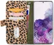 Mobilize Gelly Wallet Zipper Samsung S20 Plus Hoesje Olive Leopard afbeelding 2