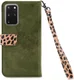 Mobilize Gelly Wallet Zipper Samsung S20 Plus Hoesje Olive Leopard afbeelding 6